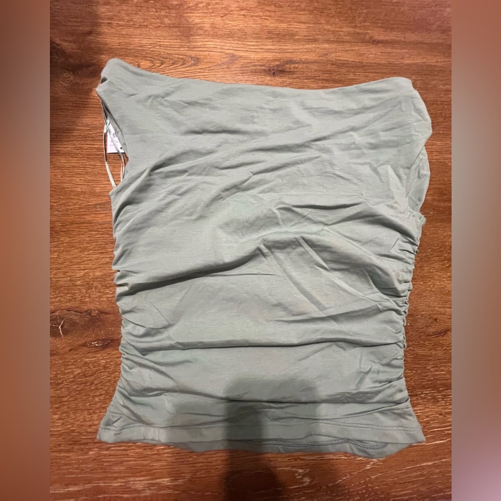 Abercrombie Ruched Off-the-Shoulder Top - Picture 5 of 6